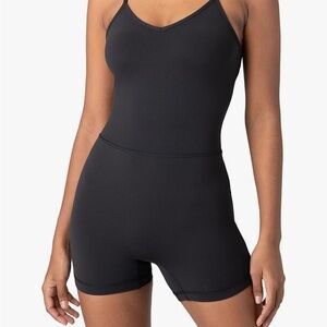 Women's Black Bodysuit